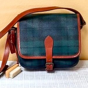 Vintage Ralph Lauren Polo Black Watch Plaid Bag EUC